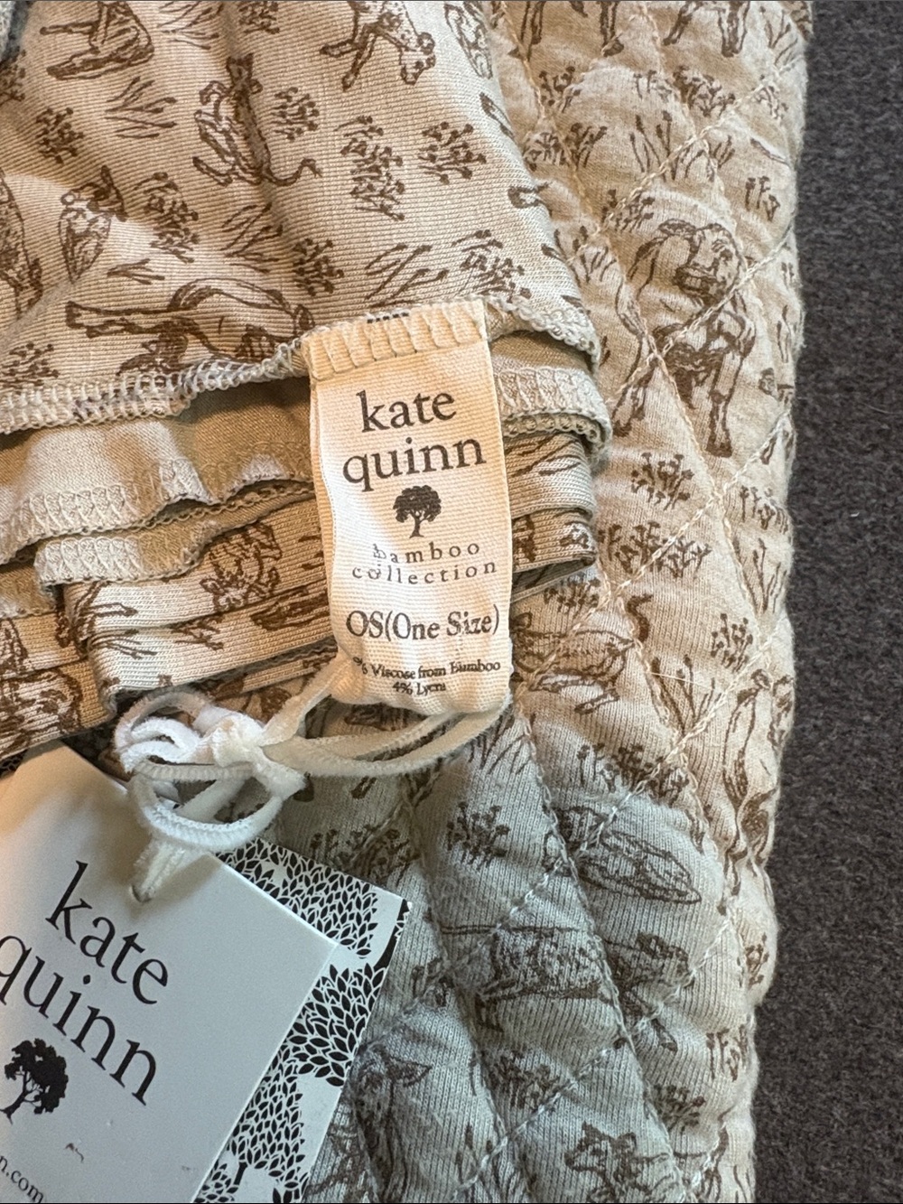 kate quinn cow pasture play mat and swaddle - Picture 5 of 5